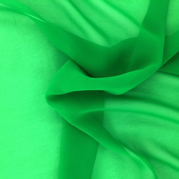 Chiffon Fabric Green